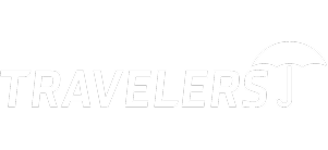 Travelers White Logo